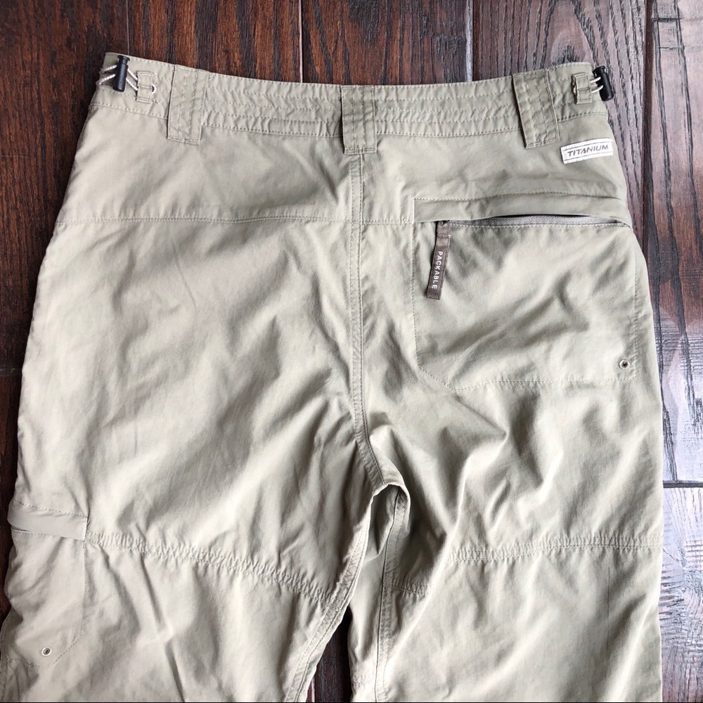 Colombia Titanum Olive/Green Capri Pants - Picture 6 of 14